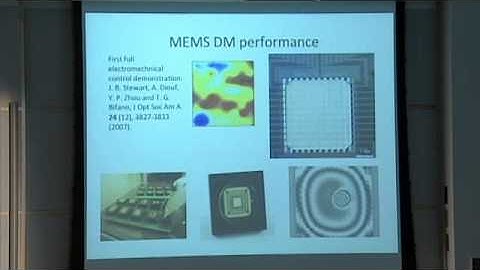 Distinguished Lecture Series: "Shaping light with deformable mirrors" by Professor Thomas G. Bifano