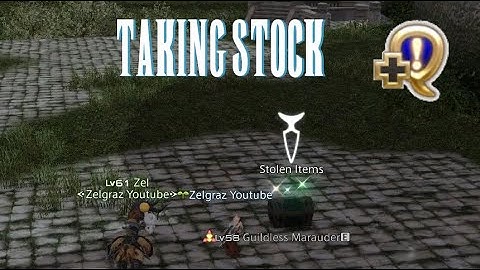 Taking Stock - Final Fantasy - FFXIV