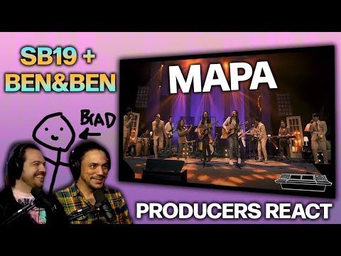 PRODUCERS REACT - SB19 Ben & Ben MAPA Reaction