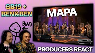 PRODUCERS REACT - SB19 Ben&Ben MAPA Reaction