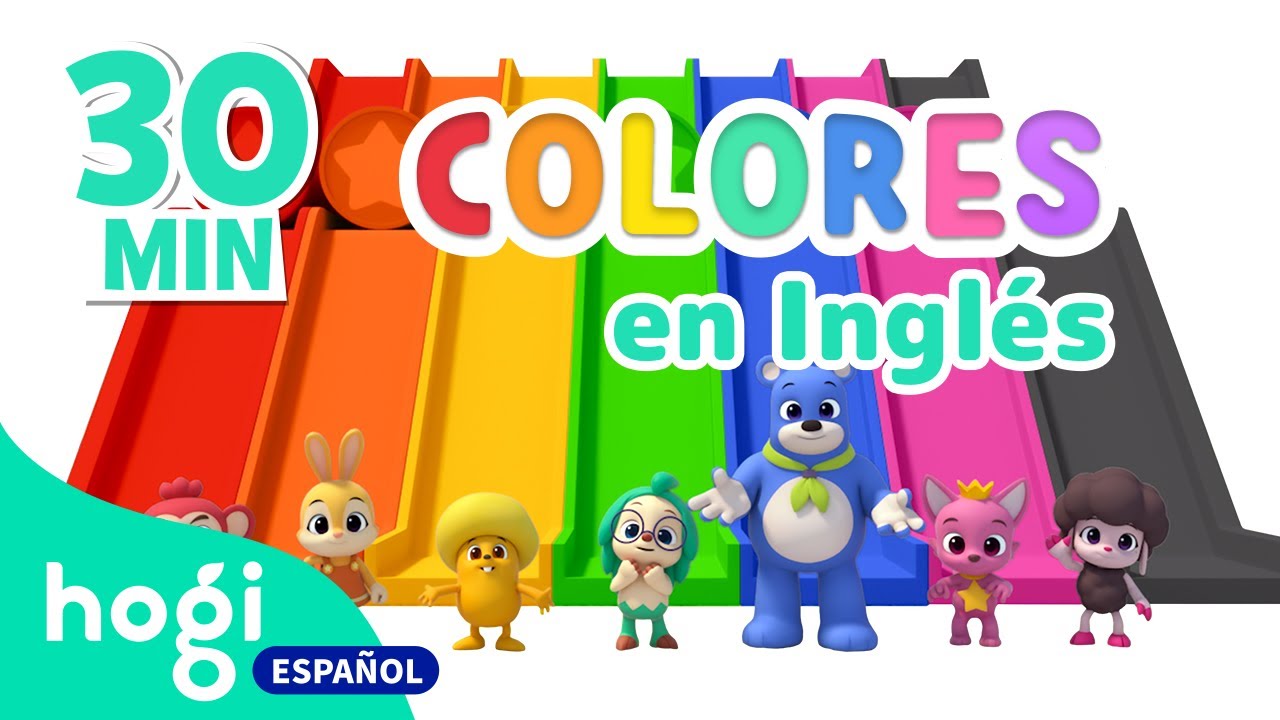 Los Colores en Español e Inglés | Aprende los Colores | Amigos de Hogi | +Mix | Hogi en español