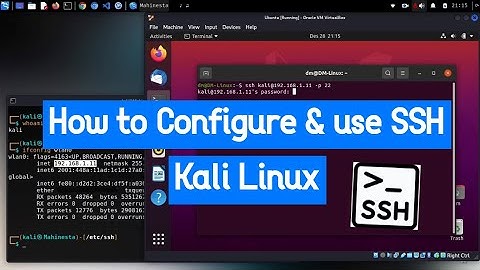 How to Use SSH in Kali Linux + Configure SSH