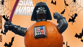 Information Halloween Disney Star Wars Darth Vader Turn to a Disney Star Wars Darth Vader Pumpkin Push-Ins News