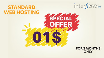 InterServer $1 for 3 Months Unlimited Web Hosting – 90% Off  Special Promotion