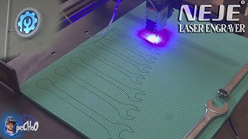 NEJE Master 2S Plus A40640 laser engraver,Idea is the only limit!!!