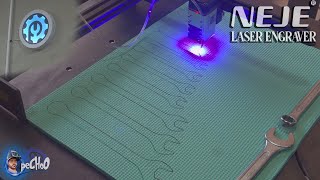 NEJE Master 2S Plus A40640 laser engraver,Idea is the only limit!!!