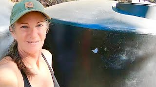 We NEED to Stop Our Off Grid Water Tanks from FREEZING this Winter!