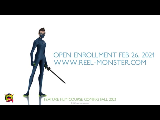 Introducing the REEL-MONSTER Animation Course! Live now at www.reel-monster.com class=