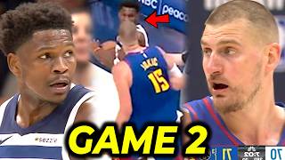 GAME 2 | Magkakasuntukan si Jokic at Edwards, inawat ng referee! | Crazy Ending screenshot 2