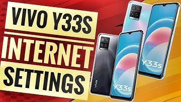 Vivo y33s new internet settings || internet settings on vivo y33s || 3 internet setting options vivo