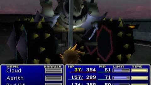 FFVII - Level 99 Enemies Challenge, Part 9: Motor Ball
