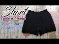 SHORT tejido SUPER FACIL y rapido a CROCHET