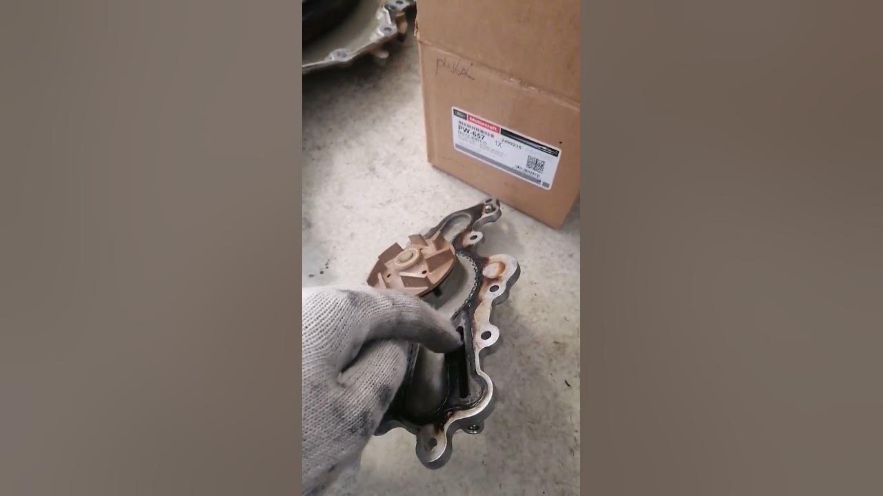Ford explorer 2018 waterpump replacement - YouTube