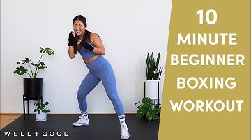 10 Minute Beginner Boxing Workout | Good Moves | Well+Good