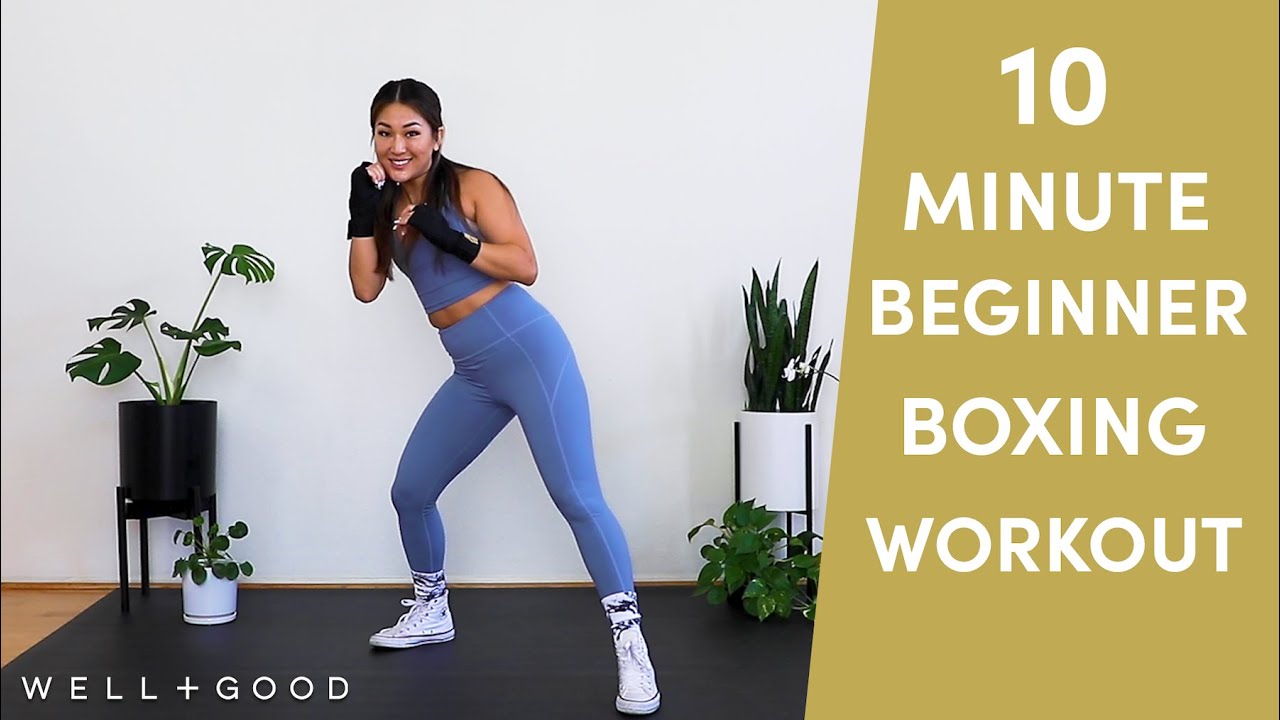 10 Minute Beginner Boxing Workout Good Moves Well+Good