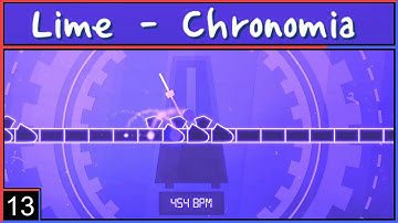 [Adofai Custom Lvl13] Lime - Chronomia (All Strict Clear) (Map by Editor AlriC)