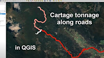 QGIS Forestry Cartage Tonnage Over Roads Calculations (shortest path setup and analysis)