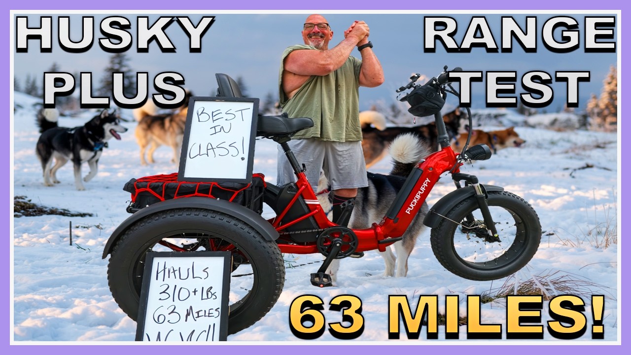 Тест на дальность пробега PUCKIPUPPY Husky Plus... ВАУ! Чемпион мира!! Выходите на улицу и живите...