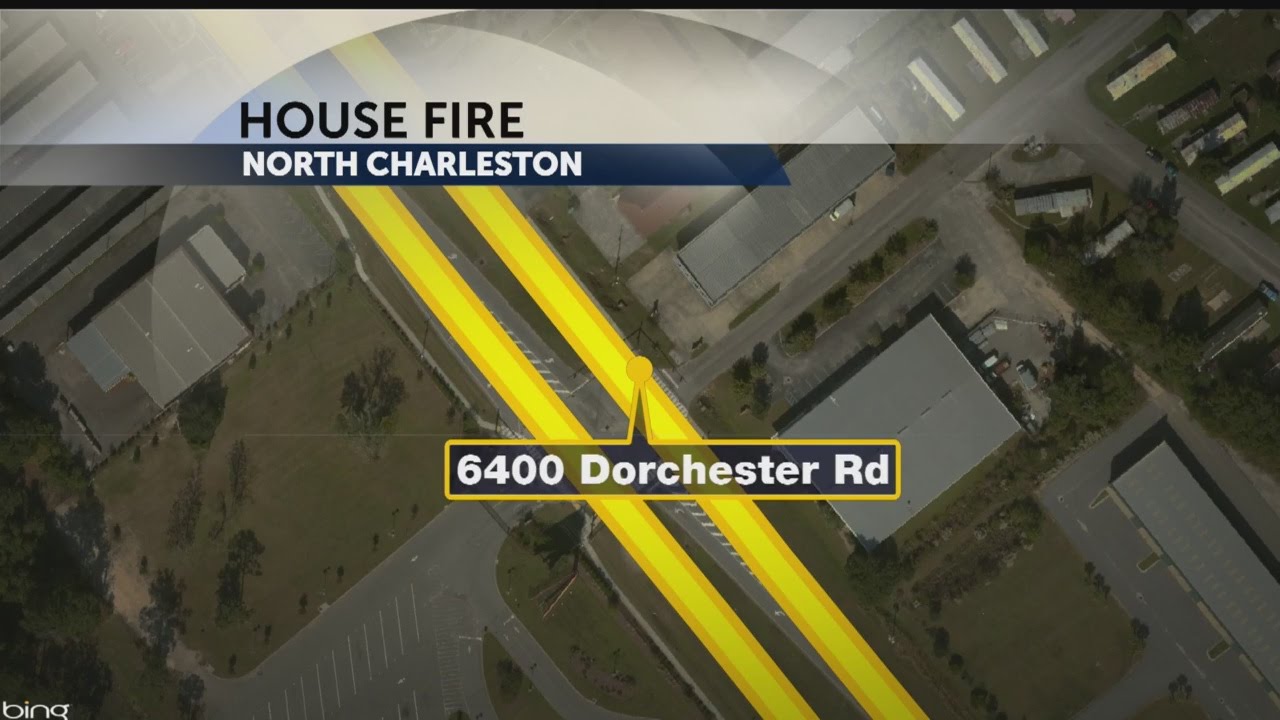 1 injured in North Charleston house fire - YouTube