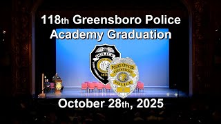 118th Police Academy Graduation (Live Stream)
