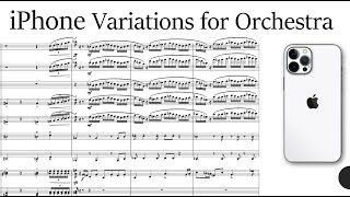 iPhone Variations for Orchestra (musescore 4)