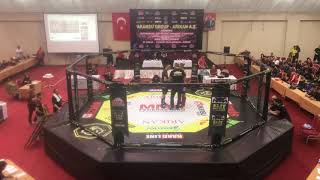 2019 MMA Türkiye Şampiyonası 71 kg Kırmızı Köşe Resimi