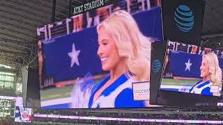 2025 Dallas Cowboys Cheerleaders End 3Rd Q Lucchese Boots Dance Screenview 101925