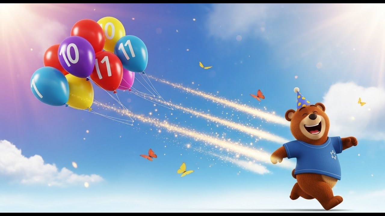 El Oso Que Contaba Globos | Mejores Rimas Infantiles y Canciones para ...