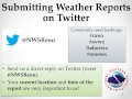 How to Report Significant Weather Using Twitter and Facebook