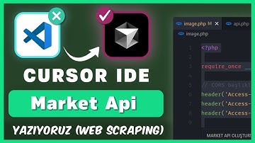 Hiç kod yazmadan yazılım geliştiriyoruz (cursor ai örnek proje)