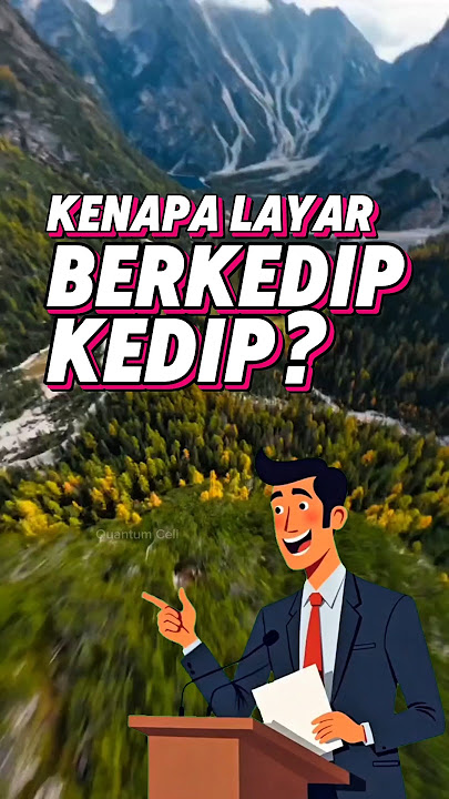 kenapa layar hp berkedip kedip? #smartphone