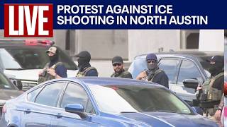 LIVE: Protest Underway in Austin After ICE Shooting