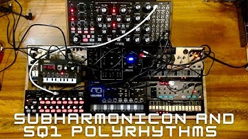 Re-upload: Polyrhythms and Melodies With Subharmonicon and SQ1