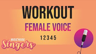 Vocal Workout | Female Voice | 12345 | 🎤👱🏻‍♀️👩🏽👩🏼‍🦱👧🏾 4k😎