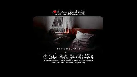 ﴿وَلَقَد نَعلَمُ أَنَّكَ يَضيقُ صَدرُكَ بِما يَقولونَ﴾ القارئ ||هلويست نصر الدين