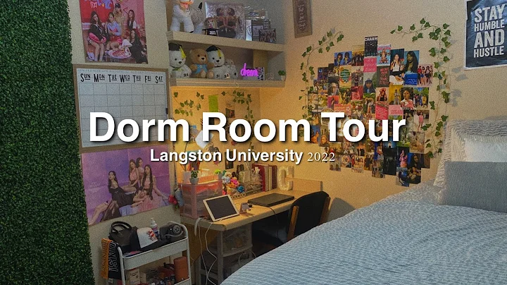 Dorm Room Tour 2022 HBCU Langston University| CAND...