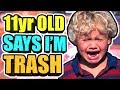 11 YEAR OId KID CRIES AT THE STAGE • HE SAID I'M THE WORST 2K PLAYER EVER w/ NO IQ!😱