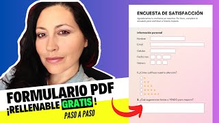 Cómo Crear Un Formulario Pdf Rellenable Gratis Canva Y Docfly