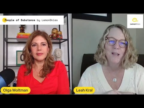Bold Ideas to Social Change | People of Substance with Leah Kral - YouTube