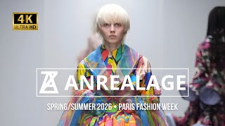 アート・デザイン・音楽 ANREALAGE 26 ANREALAGE Spring/Summer 2026: Autonomous Clothing and Living Art
