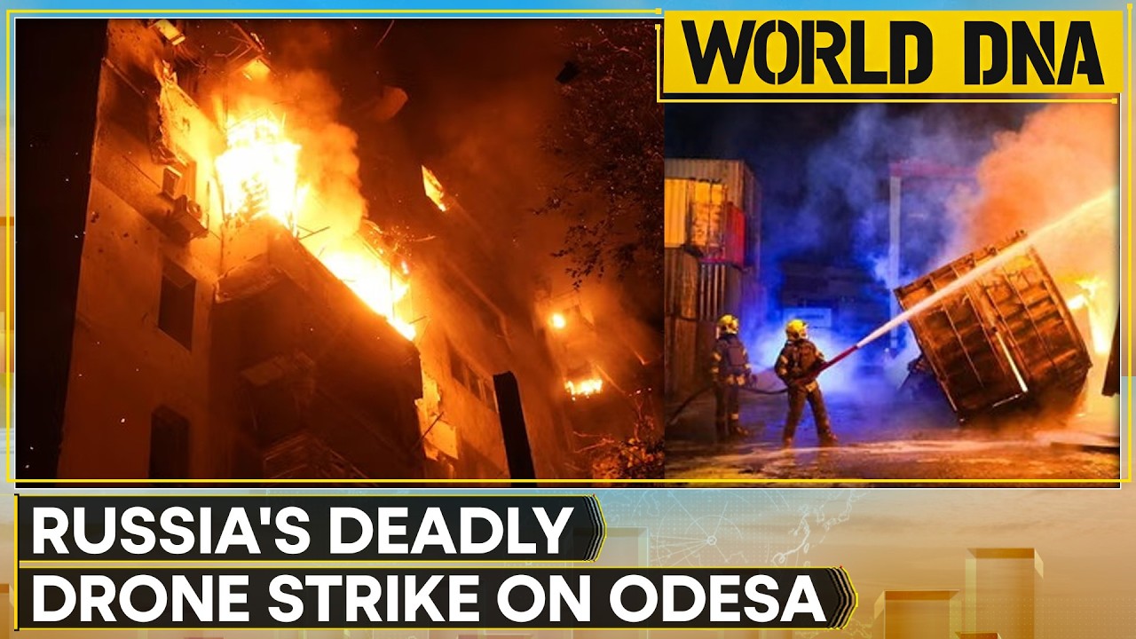 Russia-Ukraine War: Russia’s Deadly Drone Strike Hits Odesa, 11 Injured | WION World DNA