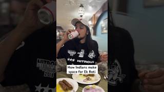 How Indians Make Space For 1 Roti