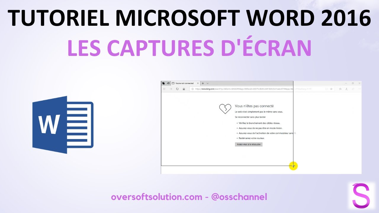 Comment Faire Une Capture D’Écran Sur Word – REMOEQ