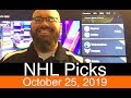NHL Daily Lines & Picks - YouTube