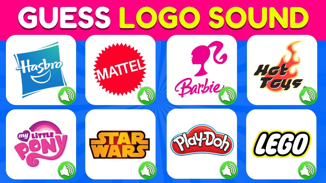 Guess The Toys Brand Logo Sound 🔊🧸 Hasbro, Barbie, Star Wars, Lego | Logo Sound Quiz 2026