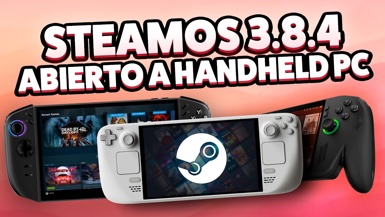 Nuevo SteamOS 3.8.4 con UPDATES para MUCHOS Handheld PC! 🔥 episode artwork