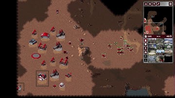 C&C Red Alert Friendly Skirmish vs AI & Player [OpenRA Gameplay]