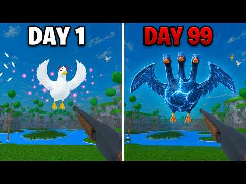 Fighting EVERY BOSS in Catch 1 Billion Ducks Roblox