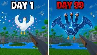 Fighting EVERY BOSS in Catch 1 Billion Ducks Roblox