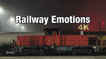 🚆 4K Long-distance cab ride with a diesel locomotive (Winterthur - Bern | Cab Ride Switzerland)